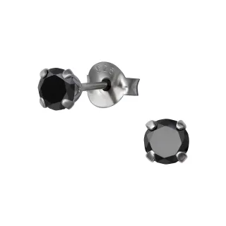 Kristall Ohrringe aus 925 Silber
