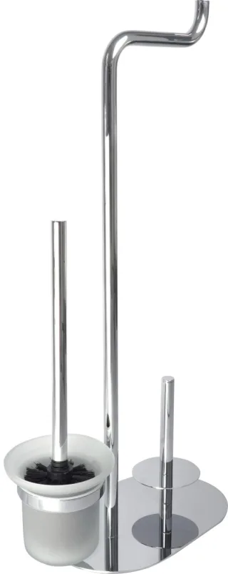 Neuesbad Serie 600 3-Funktionen WC PAPER STAND, Chrom NB1DEADI07321