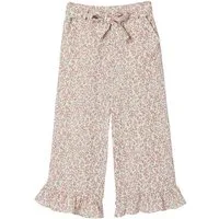 vertbaudet 3/4-Hose 3/4-Hose aus Musselin Mädchen, Volantsaum