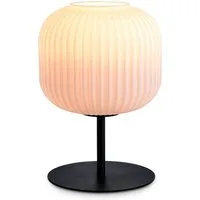 STANBOW Tischleuchte Nachttischlampe,Ein-/Ausschalter, ohne Leuchtmittel 1.8m, Warmweiß, E27,PVC Kabel, Tischlampe für Wohnzimmer Schlafzimmer