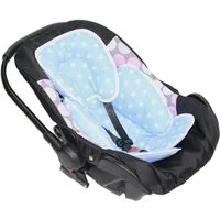 Primawela Sitzverkleinerer Sitzverkleinerer Baumwolle für Auto Kindersitz Baby Schale Einlage