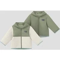 s.Oliver Funktionsjacke Outdoor-Jacke Unisex Wendejacke mit Teddyplüsch