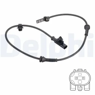 Delphi ABS-Sensor vorne Citroen C1 Peugeot 107 Toyota Aygo SS20786
