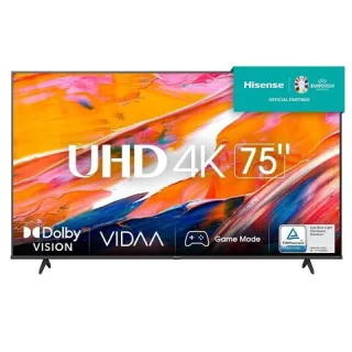 Hisense 75A6K 75 Zoll LED 4K UHD Smart TV Fernseher Dolby Vision schwarz - NEU