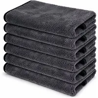 Mach1 Handtuch Set Premium Mikrofasertücher mit 600g/m² 40x40 cm in Profiqualität, (6-St)