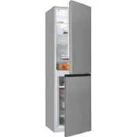 exquisit Kühl-/Gefrierkombination KGC250-85--040D inoxlook, 180,5 cm hoch, 54,5 cm breit