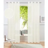 OTTO home Gardine Dolly (1 St), Ösen, transparent, Transparent, Gewebt, Polyester