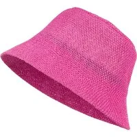 styleBREAKER Fischerhut Fischerhut aus Papierstroh - Knautschhut (1-St)