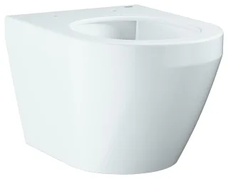 GROHE Wand-Tiefspül-WC kompakt Euro Keramik 102486 Abgang waagerecht alpinweiß, 102486SH00 102486SH00