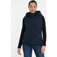 Ragwear Steppweste HESTY hüftlange Passform, mit Stehkragen, aus Polyester