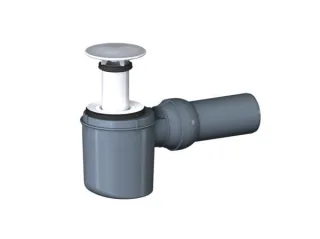 DALLMER Duschwannenablauf TELOS, Haube verchromt, DN 50, 150110 150110
