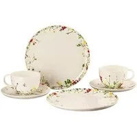 Rosenthal Geschirr-Set Geschirr-Set Kaffee Brillance Fleurs Sauvages (6-teilig)