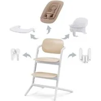 Cybex Hochstuhl Cybex Lemo 4in1 Hochstuhl Set (4in1 Hochstuhl Set), Mitwachsend von Geburt bis 99 Jahre
