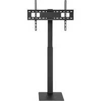 Xantron TV-Wandhalterung Bodenständer für Monitore 37-75", PREMIUM-TVBS03, (bis 75 Zoll, Edle Glasplatte, höhenverstellbar, schwenkbar)