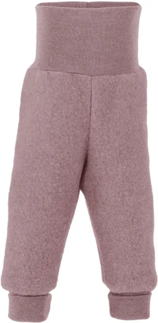 Engel Natur Baby-Hose Merino Fleece 62/68 rosenholz
