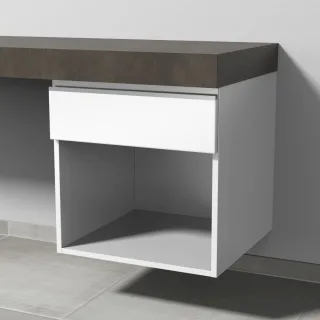 Sanipa Anbau-/Solitärschrank 2morrow (L2353) 510x500x520 Weiß-Glanz, L235378 L235378