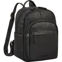 STILORD Cityrucksack "Dolores" Lederrucksack Damen Echtleder Klein