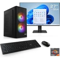 CSL Spectrum V25272 PC-Komplettsystem (27", AMD 5755G, Intel® Graphics, 4 Xe Cores, 32 GB RAM, 1000 GB SSD)