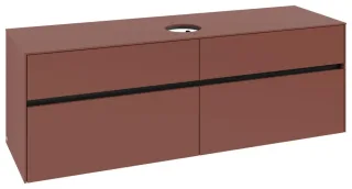 Villeroy & Boch Waschtischunterschrank Collaro C049B0 1600x548x500mm m. Bel. 4 Ausz. Waschtisch mitt C049B0AH