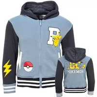 POKÉMON Kapuzenpullover Pokemon Pikachu Kinder Jungen Hoodie Jacke Gr. 98 bis 128