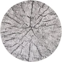 Tapiso Teppich SKY, rund, Höhe: 12 mm, Runder Glanzflor-Teppich, Lichteffekt je nach Blickwinkel, 12 mm