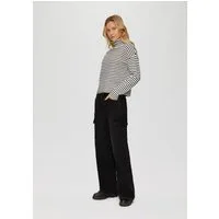 s.Oliver Weite Jeans Jeans-Hose SURI Jeans Suri / Regular Fit / Mid Rise / Wide Leg / mit Cargotaschen