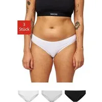 SNOCKS Slip Unterwäsche Damen Unterhosen (3-St) aus Bio-Baumwolle, passt wie eine zweite Haut