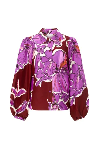 Rich & Royal - Printed Blouse soft orchid - Gr. - 36