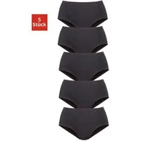 petite fleur by Lascana Taillenslip (5er-Pack) aus elastischer Baumwoll-Qualität
