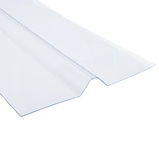 Firsthaube PVC | universal | glatte Schenkel | 180 x 180 x 1100 mm