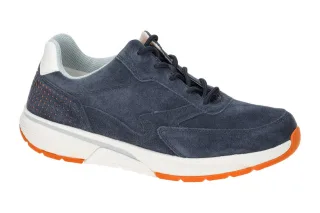 "Gabor 46.876.36 ROLLINGSOFT Damen Sneakers marine/wei?/mandarine bequeme Sch...