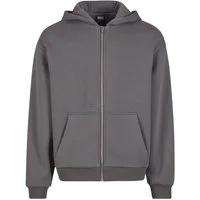 URBAN CLASSICS Strickpullover Urban Classics Fluffy Zip Cardigan (1-tlg)