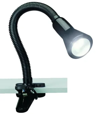 TRIO Klemmleuchte Flexo 5028010-02 schwarz, für E14 max. 18 W