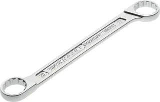 HAZET Doppel-Ringschlüssel Außen-Doppel-Sechskant-Tractionsprofil - 610N-20X22