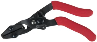KS Tools Stufenlose-Abklemmzange abgewinkelt, Ø 20,0 mm - 115.5012