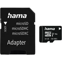 Hama microSD Karte, Memory Fast, + Adapter/Mobile, Class 10 UHS-I Speicherkarte (128 GB, UHS-I Class 10, 80 MB/s Lesegeschwindigkeit)