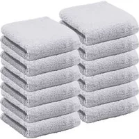 REDBEST Gästehandtuch Gästetuch "Oceanside" 12er-Pack, Leichtfrottier, Leichtfrottier Uni