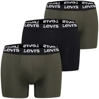 Levi's® Boxershorts LEVIS Men Repeat Logo Boxer 3P (Spar-Pack, 3-St., 3er-Pack)