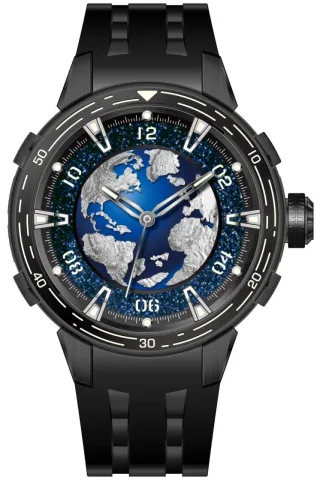 Invicta Celestial 70092 Herrenuhr - Mechanisches Werk - Edelstahl mit blauem Zifferblatt - 40 mm