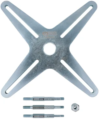 KS Tools Ergänzungs-Satz SAC Kupplungswerkzeug (4-Loch Teilung), 5-tlg - 150.2115