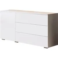 OTTO home Sideboard PARIS (1 St), Moderne 110cm breite grifflose Kommode, vielseitig einsetzbar