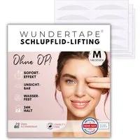 WUNDERTAPE Augenlid-Tape Wundertape Schlupflider Stripes für Augenlid-Lifting ohne OP (Packung, 144-St) unsichtbar, Schlupflid Tape, Schlupflider Stripes unsichtbar