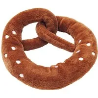 Aumüller Tierkuscheltier Aumüller Katzenspielzeug Kissen Brezel mit, Eiche