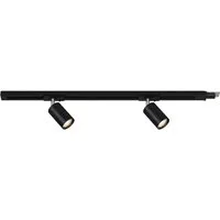 Briloner Leuchten Schienensystem-Sets RAIL, ohne Leuchtmittel, Schienensystem Rail 0,75 m Schwarz max.9W Decke Wohnzimmer Büro Küche