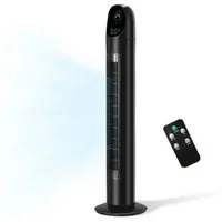 LALAHO Bodenventilator TF-36BR Turmlüfter, Fernbedienung & elektronische Anzeige