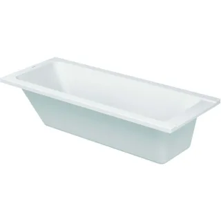 Duravit Badewanne D-Code 700097000000000 Einbauversion, zentraler Ablauf, weiss