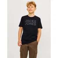 Jack & Jones Junior Rundhalsshirt JJECORP stylisch, atmungsaktiv, pflegeleicht bedruckt, casual, regular fit, Jersey, Rundhals