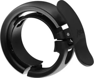 Knog Oi Prima Fahrradklingel L anthracite/black 23,8 - 31,8 mm