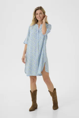 Kleid Straight fit Blue Yellow Small Floral blue multi