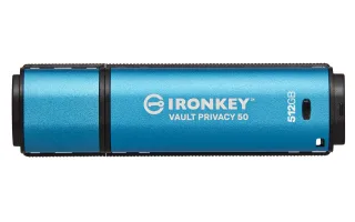 Kingston IronKey Vault Privacy 50 Series | ikvp50/512gb | USB-Flash-Laufwerk
